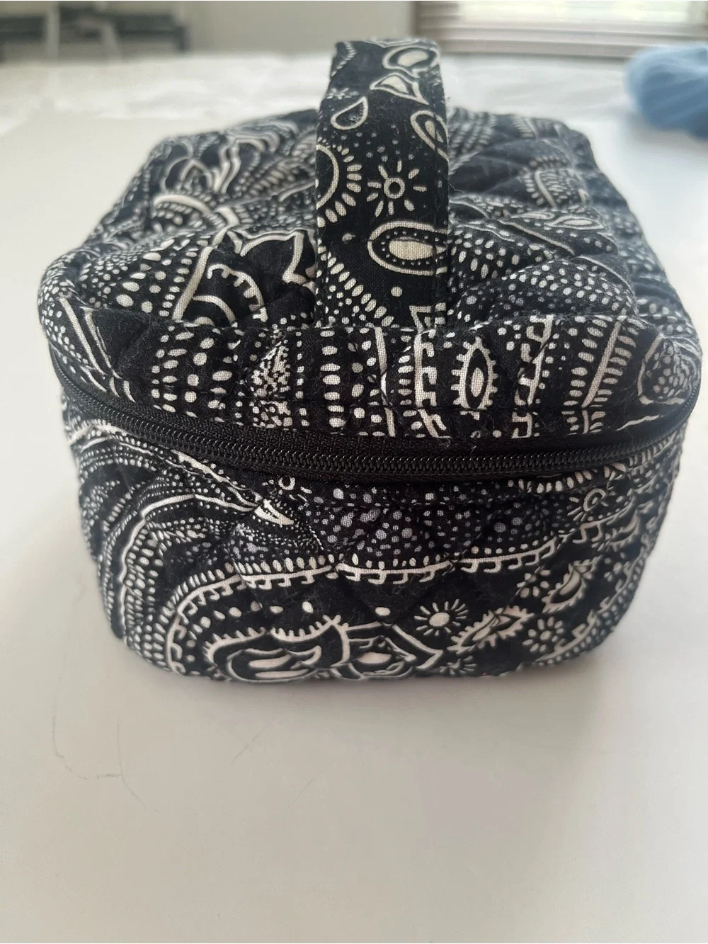 Vera Bradley Compact Travel Cosmetic Case - Stellar Paisley